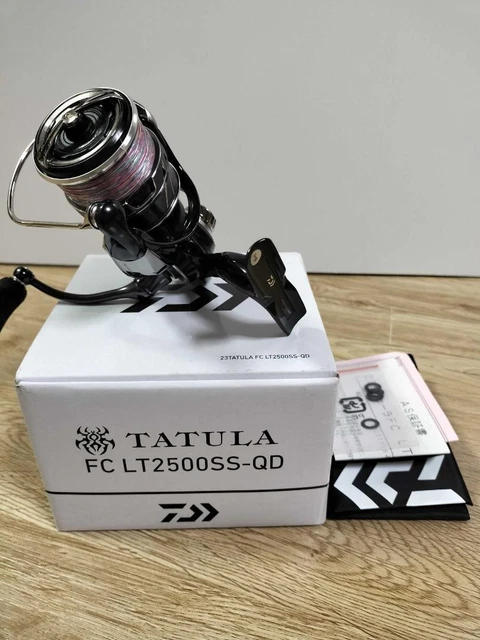 DAIWA TATULA FC LT2500SS-H-QD Spinning Reel 10 uses, No