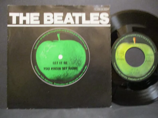 The Beatles 7" : LET IT BE = Come Back 1976 (Originalaufnahmen in Stereo)