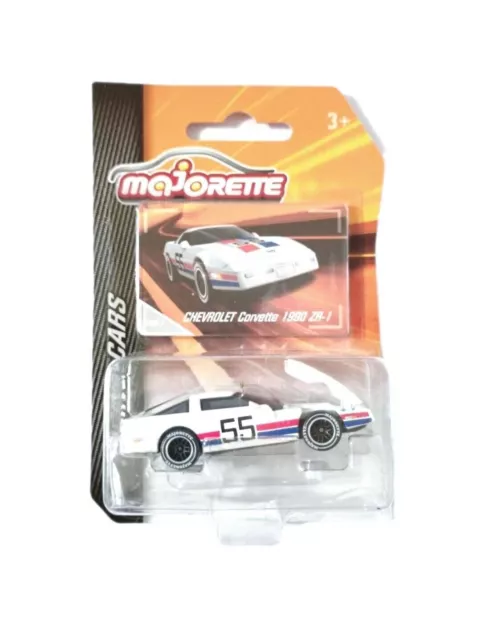 CHEVROLET CORVETTE 1990 Zr 1 White Majorette 1 64 Racing Cars Ref 279D Voiture EUR 9 49 PicClick FR