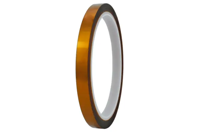 DCC Concepts - DCC KAP6 -6mm wide Kapton Very Thin Insulation Tape 33m Roll 1st