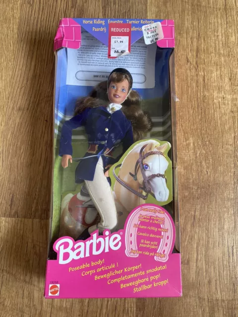 Horse riding barbie 1997 hot sale