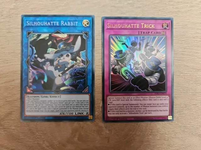 YUGIOH SILHOUHATTE RABBIT And Silhouhatte Trick- INFO Set EUR 13,02 ...