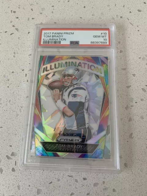 Tom Brady 2017 Panini Prizm Illumination Card #10 2