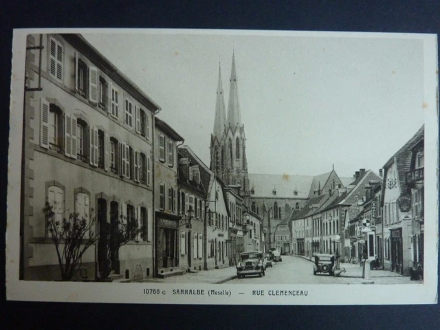 SARRALBE  Saaralben Moselle CPA 57 rue clemenceau 2