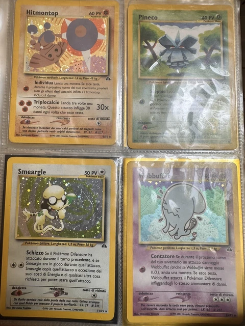 LOTTO DI CARTE Pokemon Vintage: Set Neo Discovery Carte ITA Ed ENG ...