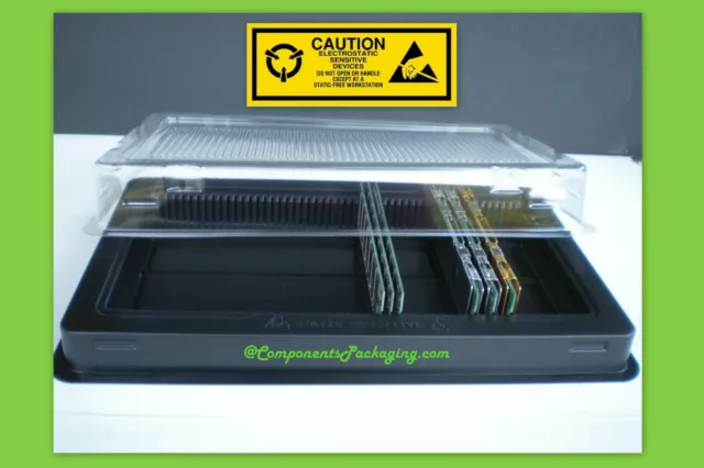5 Trays for DDR4 DDR3 DDR2 RAM Memory Case PC Server DIMM Modules  Fits  250 New