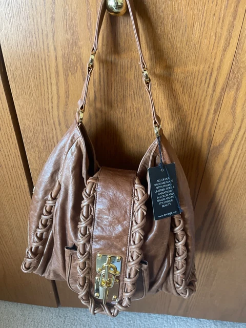 treesje Italian leather womans shoulder handbag treesje Italian leather womans shoulder handbag