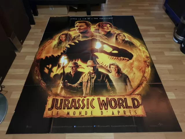 Affiche de cinéma du film Jurassic World : Le monde d'après