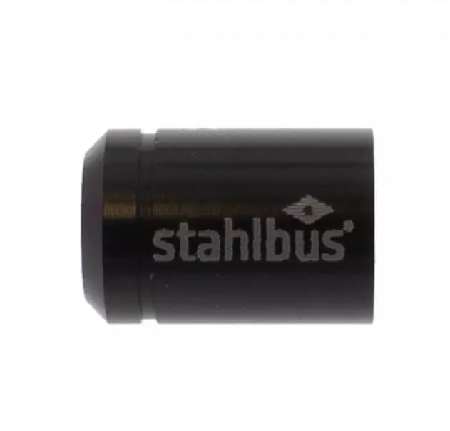 2x Stahlbus SB-180011 Valvola Tappo Groove Nero per Stahlbus-Entlüfterschraube 2