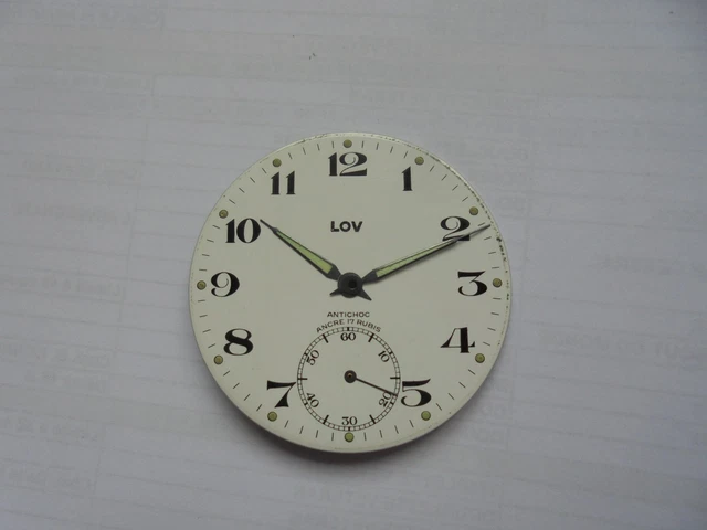 Mouvement De Montre Gousset 'L'AIGLON' à Réviser - Occasion, Avec Balancier Oscillant