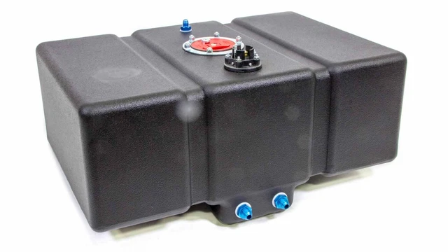Jaz Black Plastic 16 Gal Pro Street Fuel Cell P/N 252-016-01