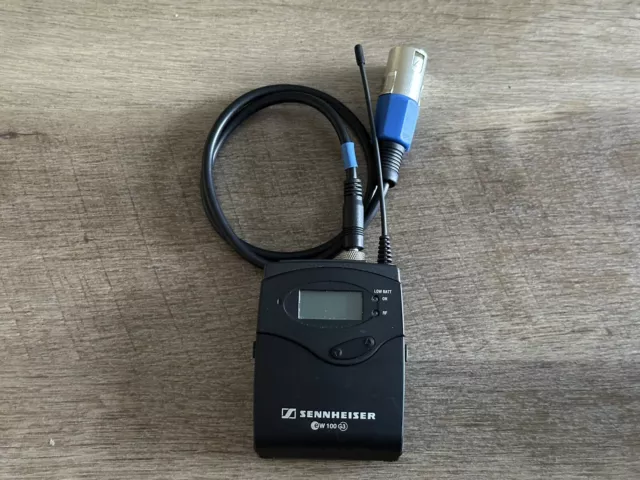 Sennheiser G3 EK100 Portable Receiver For Wireless Transmitters 566-608 MHz
