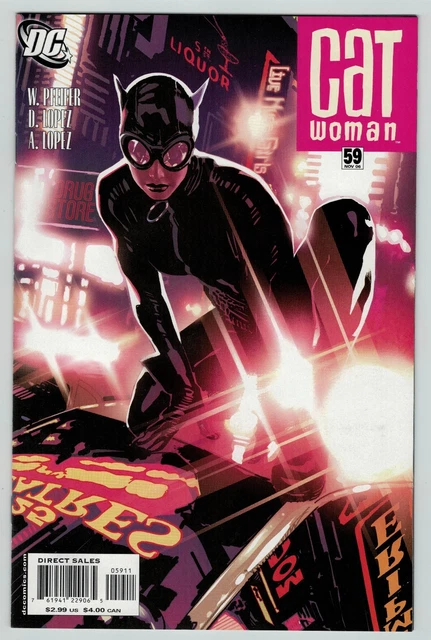 Catwoman 59 Adam Hughes cover DC Comics 2006 VF NM