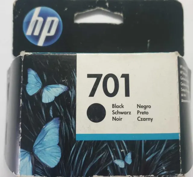 CARTUCCIA ORGINALE HP 701 –  inchiostro nero 17 ML