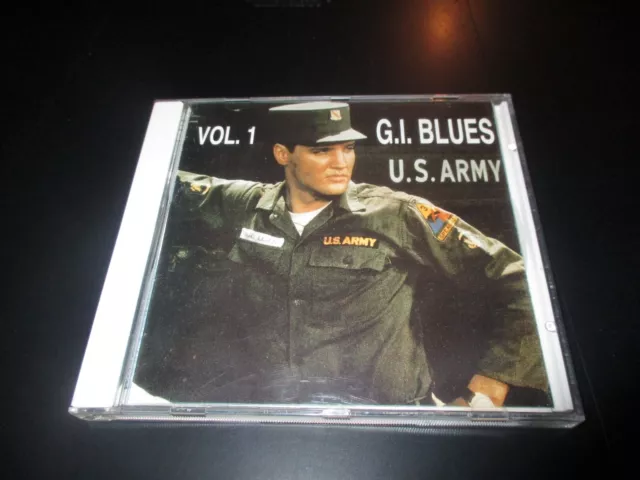 Rare! Cd "Elvis Presley : The Complete G.i. Gi Blues Sessions, Volume 1"