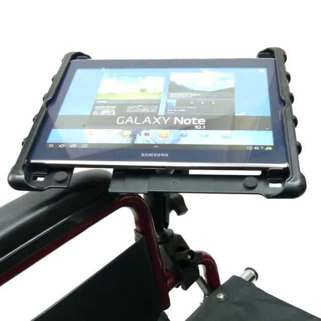 Fauteuil Roulant Tablette Support Avec Pivot Bras pour Samsung Galaxy Tab 25.7cm