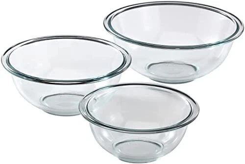 Pyrex Smart Essentials 3 piezas embalaje libre de frustración 3 piezas - sin tapas
