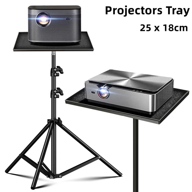 Easy to Carry Platform Holder for Tripod Stand Projectors and Sound Cards 2Pcs