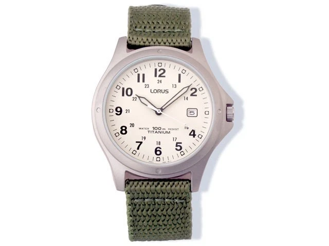 Lorus field sales watch titanium