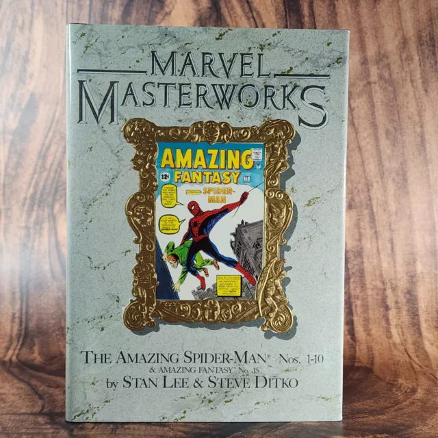 Marvel Masterworks Vol. 1,  Amazing Spider-Man #1-10 & Amazing Fantasy #15 HC