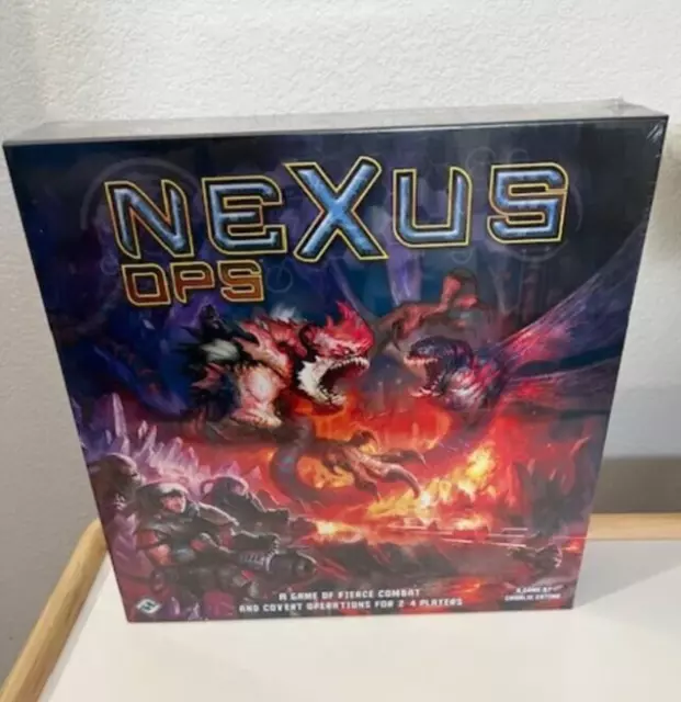 New 2012 Fantasy Flight Games NEXUS OPS Sci-Fi Wargame Board Game Sealed