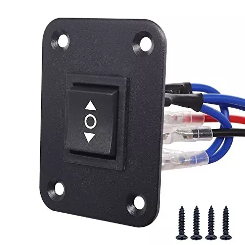 TWTADE Momentary Polarity Reverse Switch 12V DC 10A 6 Pin 3 Position Up Down