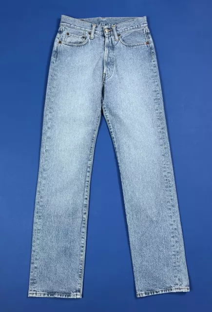 Replay blue jeans donna usato vintage W28 tg 42 vita alta denim boyfriend T407