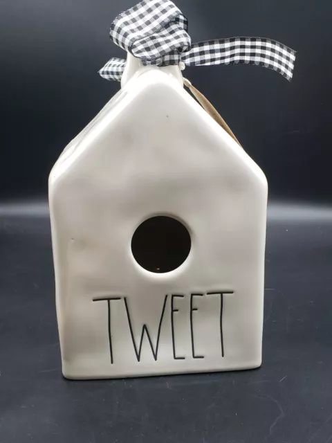 Rae Dunn Tweet Birdhouse New Still Has Gift Tag