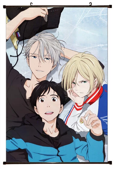 Yuri!!! on Ice #2 Wallscroll 60x90cm anime cosplay poster digimo pokemon 00/DI