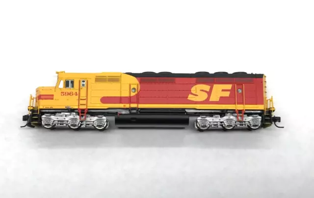 ATHEARN N Scale 15178 F45 Santa Fe #5964 w/DCC Sound Diesel Locomotive New
