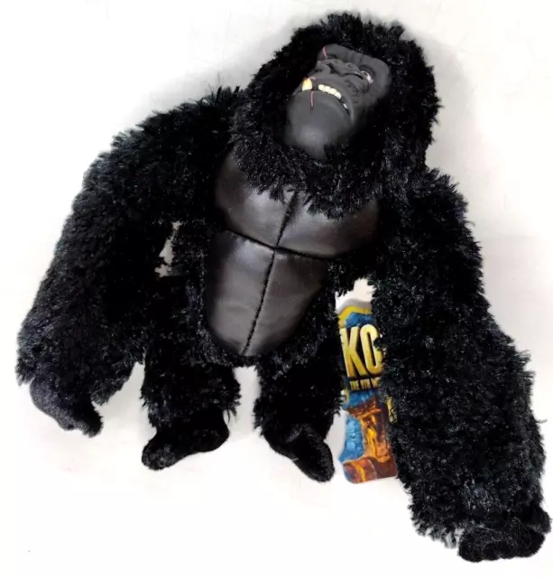 King Kong 13 Plush Kellytoy 2005 8th Wonder Of The World Black