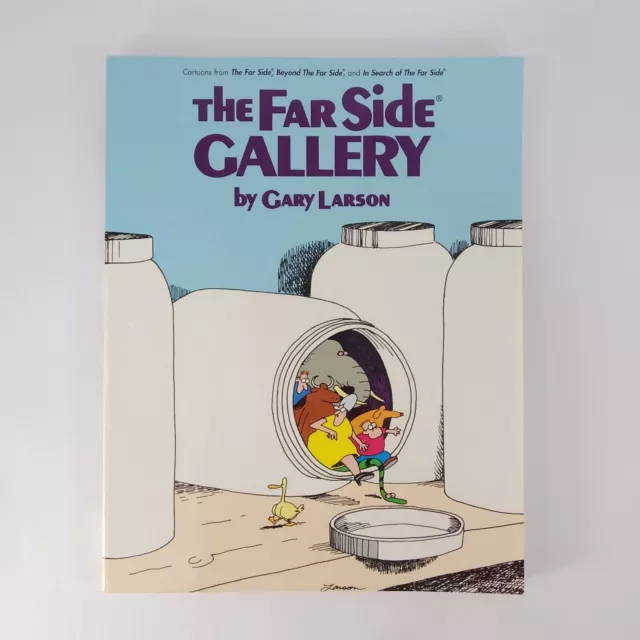 The Far Side Gallery by Gary Larson Great Condition Comic Large Paperback Humor
