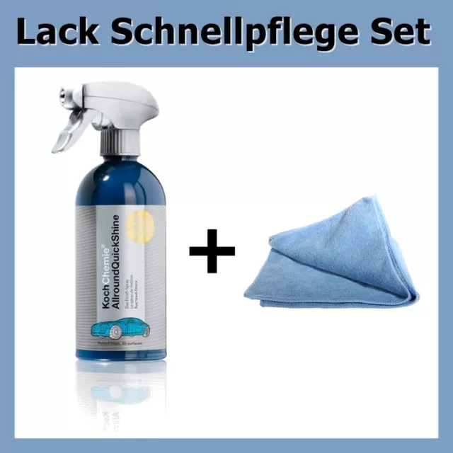 Koch-Chemie Set Allround Quick Shine 500ml + Microfasertuch