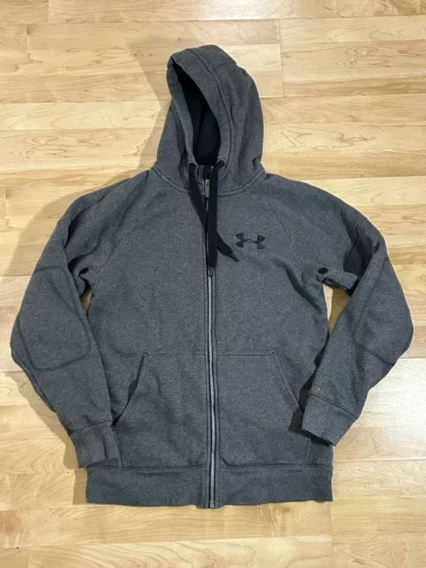 Under Armour Men's Hooded ColdGear Jacket Hoodie size Small Gray