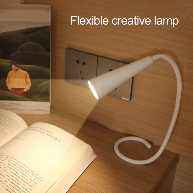 Led Table Lamp Adjustable Long Hose Energy Saving Eye Protection Night Light