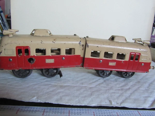 ANCIENNE GARE TOLE ref:414 MARKLIN année 1953 / no BING Hornby JEP EUR