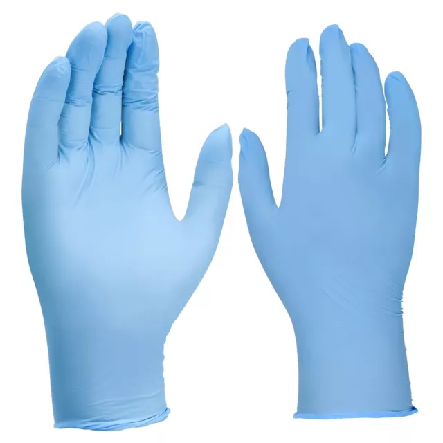 100pc Disposable Nitrile Exam 3-mil Latex Free Medical Cleaning Food-Safe Gloves 3