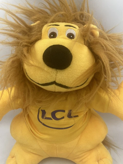 Peluche Lion Mascotte LCL Tour De France 2021 Cyclisme Maillot Jaune ÉTAT NEUF