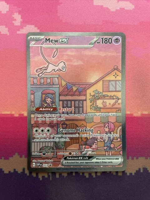 Pokemon Card Mew ex 053 Black Star Promo  Near Mint