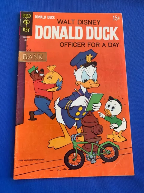 Walt Disney's Donald Duck #126 Gold Key Comic Book B113