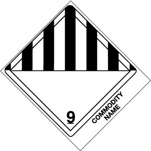 4" x 4-3/4" Class 9 Blank Labels (500 per Roll)