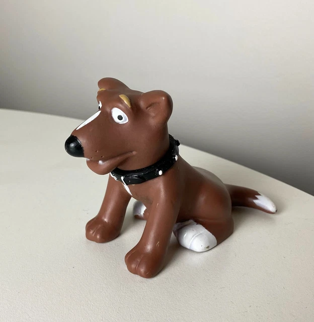 VINTAGE [ HOME Hardware Rusty the Dog ] Brown Figure PLASTIC Retro ...