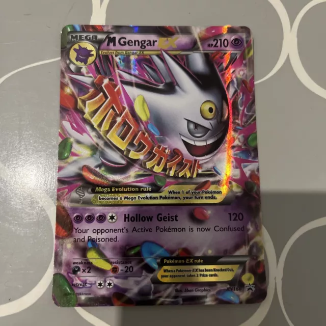 Mega Gengar EX(XY Promo 166) Pokemon Card