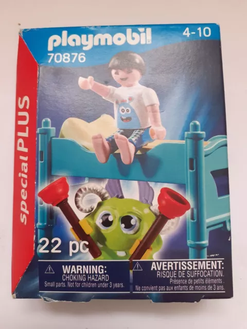 Playmobil 70876 Kind mit Bett und Monsterchen Monster special Plus 22 Teile