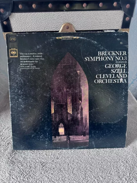 George Szell - Cleveland Orchestra - Bruckner Symphony NO.3 - vinyl lp-g+/vg