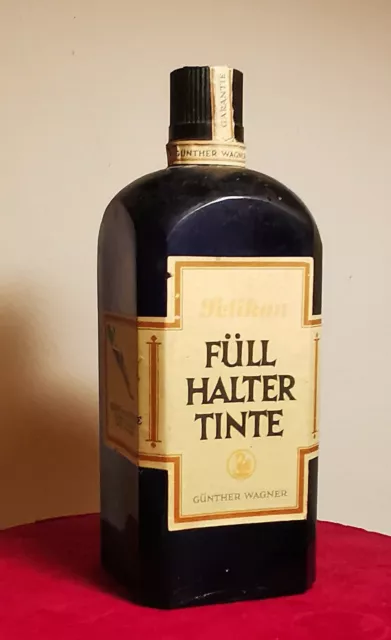 Pelikan, Günther Wagner, Füllhalter-Tinte, 1 Liter Schauflasche, Faktise