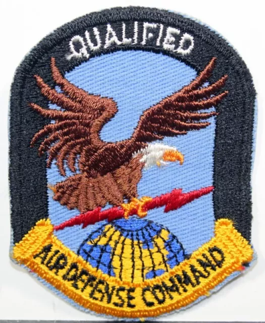 US Air Force Air Defense Command ADC Qualified Full Color Insignia Patch V  1