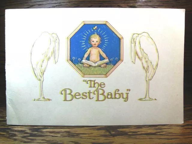 Vintage 1918 UNUSED BORDEN'S EAGLE BRAND ~ THE BEST BABY ~ DIARY GIFT BOOKLET