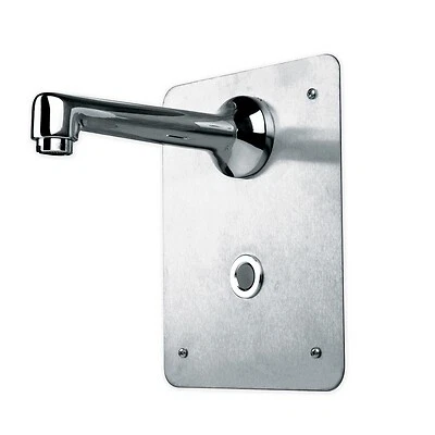 Rubinetto Fotocellula Per Lavabo A Canale - Alim. Batteria 6v - Cromo