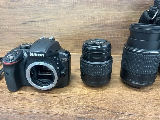 Nikon D D3300 24.2MP Digital SLR Camera - Black (Kit w/ AF-S DX VR II 18-55mm...